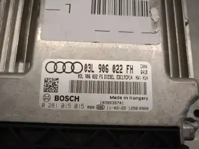 Автозапчастина б/у ебу контролер двигуна для audi a6 c6 avant (4f5) 2.0 tdi посилання на oem iam 03l906022fh 0281015015 bosch 