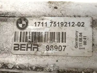 Peça sobressalente para automóvel em segunda mão radiador de água por bmw 5 (e60) 530 i referências oem iam 17117519212 98907 behr 
