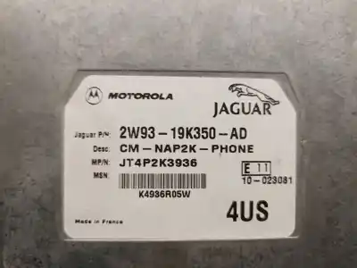 Pièce détachée automobile d'occasion module électronique pour jaguar s-type ii (x200) 3.0 v6 références oem iam 2w9319k350ad jt4p2k3936 motorola 