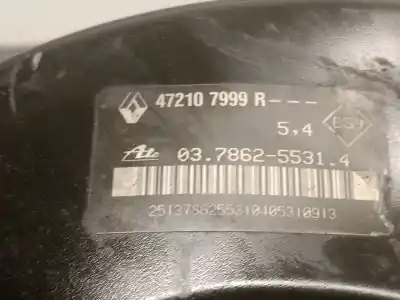 Автозапчастина б/у гальмівний серво для dacia lodgy (js_) 1.6 lpg посилання на oem iam 472107999r 03786255314 ate 472108624r