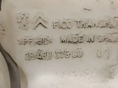 Peça sobressalente para automóvel em segunda mão depósito do limpa vidros por citroen c-elysee (dd_) 1.2 vti 82 referências oem iam 9648337580  6431f3