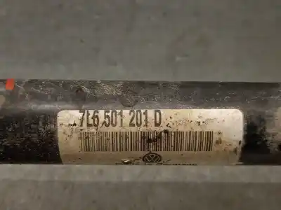 Автозапчастина б/у трансмісія задня ліва для volkswagen touareg (7la, 7l6, 7l7) 2.5 r5 tdi посилання на oem iam 7l6501201d  7l6501201d