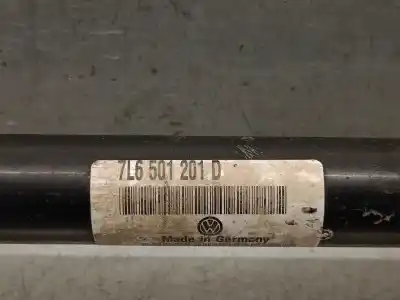Автозапчастина б/у трансмісія задня права для volkswagen touareg (7la, 7l6, 7l7) 2.5 r5 tdi посилання на oem iam 7l6501201d  7l6501201d