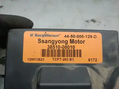 Автозапчастина б/у блок управління акпп для ssangyong actyon i 2.0 xdi посилання на oem iam 3851008010 4450000129d borgwarner 129013521