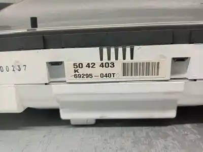 Peça sobressalente para automóvel em segunda mão quadrante por saab 9-5 (ys3e) 2.0 t referências oem iam 5042403 69295040t 5043187