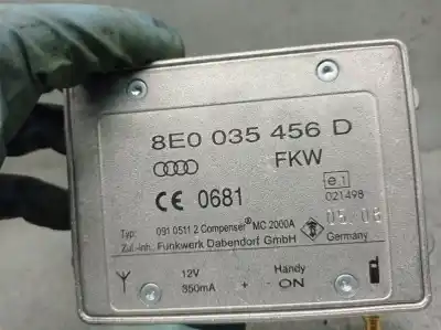 Автозапчастина б/у антена для audi a4 b8 (8k2) 2.0 tdi посилання на oem iam 8e0035456d  