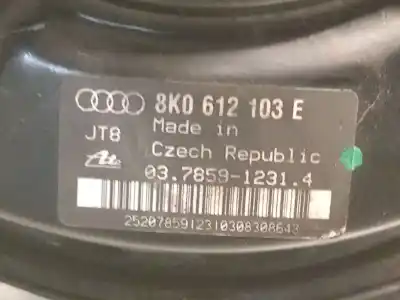 Second-hand car spare part brake servo for audi a4 b8 (8k2) 2.0 tdi oem iam references 8k0612103e 03785912314 ate 8k0612107b