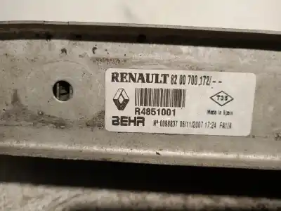 Автозапчасти б/у интеркулер за renault megane ii (bm0/1_, cm0/1_) 1.5 dci (bm1e, cm1e) ссылки oem iam 8200700172 r4851001 behr 