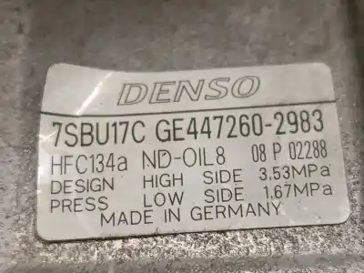 Second-hand car spare part air conditioning compressor for bmw x5 (e70) xdrive 30 d oem iam references 4472602983  64526987890