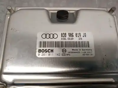 Автозапчасти б/у блок управления двигателем за audi a4 b6 (8e2) 1.9 tdi ссылки oem iam 038906019jq 0281011142 bosch 