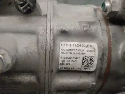 Автозапчасти б/у компрессор кондиционера воздуха за ford fiesta vii (hj, hf) 1.1 ti-vct ссылки oem iam h1bh19d629da  2112670