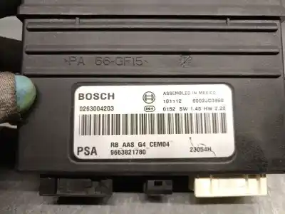 Автозапчастина б/у електронний модуль для citroen c5 iii (rd_) 2.0 hdi 140 посилання на oem iam 9663821780 0263004203 bosch 