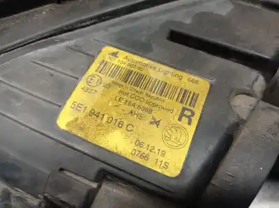 Автозапчасти б/у правая фара за skoda octavia iii (5e3, nl3, nr3) 1.5 tsi ссылки oem iam 5e1941016c 030110420200 automotive 5e1941016c