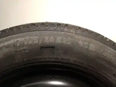 Автозапчастина б/у запасне колесо для peugeot 207/207+ (wa_, wc_) 1.4 16v посилання на oem iam 5401t0  t12580r1595m