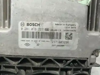 Автозапчасти б/у блок управления двигателем за renault scénic iii (jz0/1_) 2.0 dci (jz0l) ссылки oem iam 237100323r 0281016227 bosch 