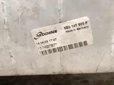 Автозапчасти б/у интеркулер за audi a4 b6 (8e2) 1.9 tdi ссылки oem iam 8e0145805f 174978713 modine 