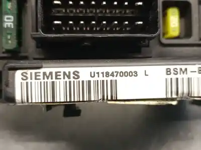 İkinci el araba yedek parçası röle/sigorta kutusu için citroen xsara picasso (n68) 1.6 hdi oem iam referansları 9650618480 u118470003l siemens 