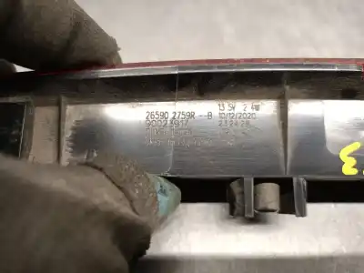 Автозапчасти б/у центральный стоп-сигнал за renault megane iv fastback (b9a/m/n_) 1.3 tce 140 (b9nb) ссылки oem iam 265902759r  265902759r