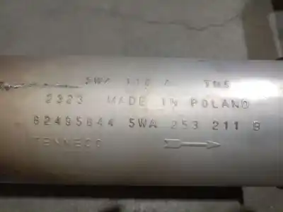 Автозапчасти б/у задняя выхлопная труба за skoda octavia iv (nx3, nn3) 1.5 tsi ссылки oem iam   5wa253209ar