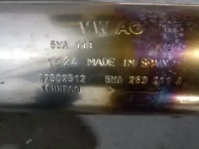 Автозапчастина б/у задня випускна труба для seat leon (kl1) 1.0 tsi посилання на oem iam 5fa253609e  5fa253609e