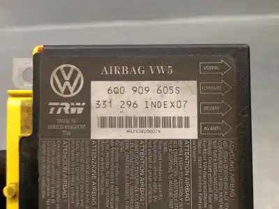 Автозапчасти б/у блок управления подушками безопасности за seat cordoba (6l2) 1.9 tdi ссылки oem iam 6q0909605s 331296 trw 