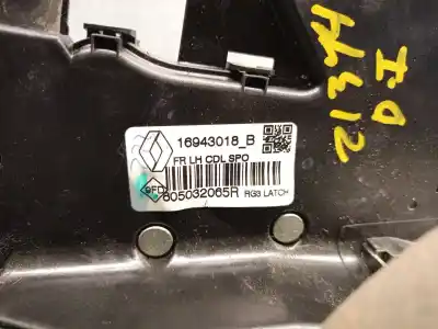 Second-hand car spare part left front door lock for renault megane iv fastback (b9a/m/n_) 1.3 tce 140 (b9nb) oem iam references 805032065r  805036372r