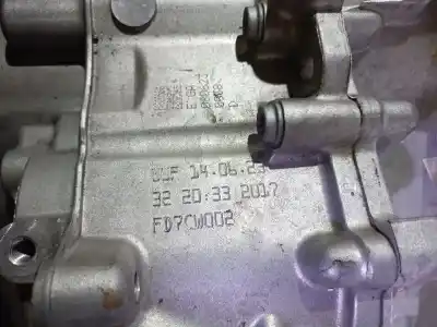 Second-hand car spare part gearbox for skoda octavia iv (nx3, nn3) 1.5 tsi oem iam references uuf fd7cw002 0cw300051n