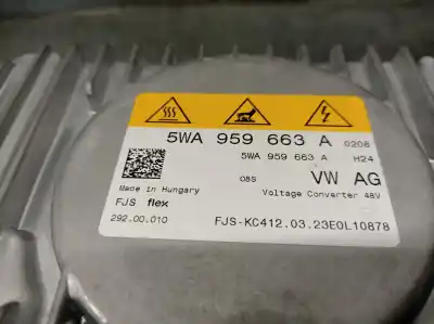 Second-hand car spare part electronic module for skoda octavia iv (nx3, nn3) 1.5 tsi oem iam references 5wa959663a  