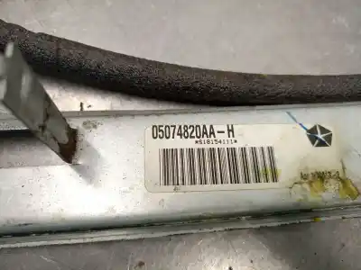 Second-hand car spare part passenger side right window regulator for jeep compass (mk49) 2.2 crd oem iam references 68002896aa  68002896aa