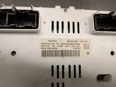 Peça sobressalente para automóvel em segunda mão quadrante por jeep compass (mk49) 2.2 crd referências oem iam 56054265ad  68087845aa