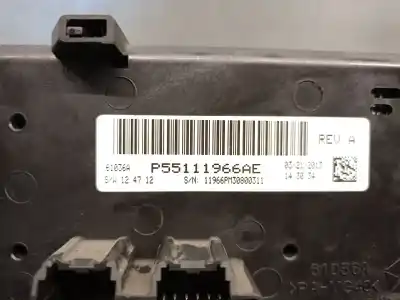 Peça sobressalente para automóvel em segunda mão comando de sofagem (chauffage / ar condicionado) por jeep compass (mk49) 2.2 crd referências oem iam 55111966ae  55111278ae