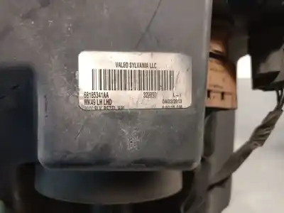 Second-hand car spare part left headlight for jeep compass (mk49) 2.2 crd oem iam references 68185341aa  