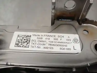 Second-hand car spare part steering column for skoda octavia iv (nx3, nn3) 1.5 tsi oem iam references 5wb419502f  5wb419502d