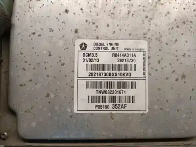 Second-hand car spare part ecu engine control for jeep compass (mk49) 2.2 crd oem iam references 05150352af  