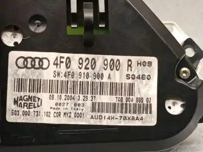 Автозапчастина б/у панель інструментів для audi a6 c6 (4f2) 3.2 fsi quattro посилання на oem iam 4f185700824a 503000731102 magneti marelli 4f0920900r