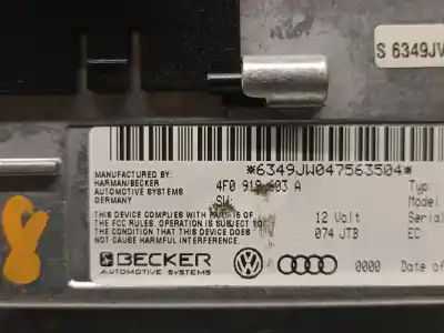 Автозапчасти б/у многофункциональный дисплей за audi a6 c6 (4f2) 3.2 fsi quattro ссылки oem iam 4f0919603  4f0919603