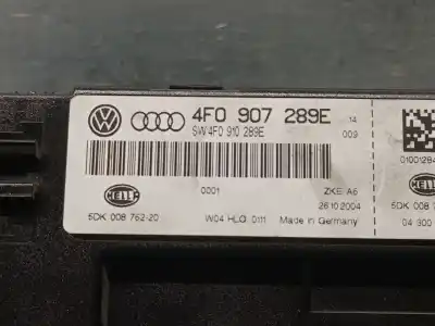 Автозапчастина б/у модуль комфорт для audi a6 c6 (4f2) 3.2 fsi quattro посилання на oem iam 4f0907289e 5dk00876220 hella 
