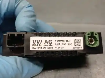 Автозапчастина б/у електронний модуль для seat leon (kl1) 1.0 tsi посилання на oem iam 5na035736  