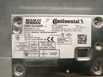 Автозапчастина б/у електронний модуль для renault megane iv fastback (b9a/m/n_) 1.3 tce 140 (b9nb) посилання на oem iam 2591a2590r  