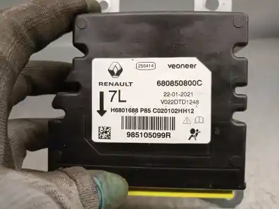 Pezzo di ricambio per auto di seconda mano centralina airbag per renault megane iv fastback (b9a/m/n_) 1.3 tce 140 (b9nb) riferimenti oem iam 985105099r 680850800c veoneer 