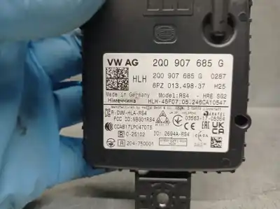 Автозапчастина б/у електронний модуль для seat leon (kl1) 1.0 tsi посилання на oem iam 2q0907685g 6pz01349837 anatel 