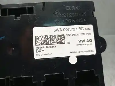 Second-hand car spare part electronic module for seat leon (kl1) 1.0 tsi oem iam references 5wa907727bc 22129001 bhtc 