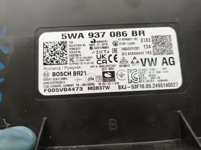 Автозапчастина б/у електронний модуль для seat leon (kl1) 1.0 tsi посилання на oem iam 5wa937086br f005v04473 bosch 