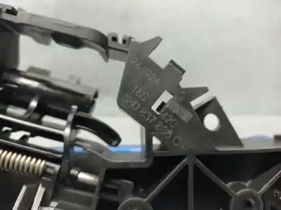 Автозапчастина б/у завнішня ручка задня права для seat leon (kl1) 1.0 tsi посилання на oem iam 5h0837206 5h0837886c 5h0837206gru