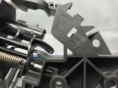 Автозапчастина б/у зовнішня ручка передня прав для seat leon (kl1) 1.0 tsi посилання на oem iam 5fa837206a 5fa827812d 5fa837206gru