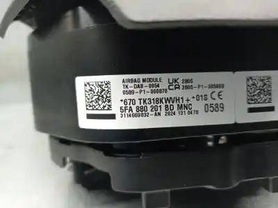 Автозапчастина б/у передня ліва подушка безопасности для seat leon (kl1) 1.0 tsi посилання на oem iam 5fa880201bd 0589p1000870 5fa880201bd