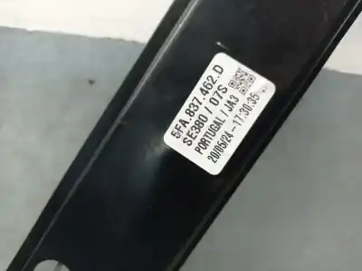 Second-hand car spare part passenger side right window regulator for seat leon (kl1) 1.0 tsi oem iam references 5fa837462d se38007s 5fa837462d