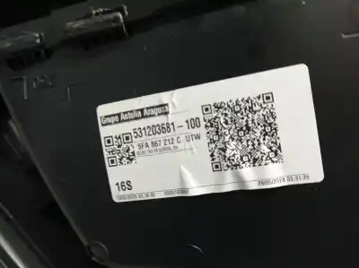 Автозапчасти б/у обивка задней правой двери за seat leon (kl1) 1.0 tsi ссылки oem iam 5fa867212c  5fa867212c