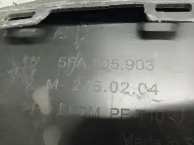 Автозапчасти б/у спойлер переднего бампера за seat leon (kl1) 1.0 tsi ссылки oem iam 5fa805903  5fa805903