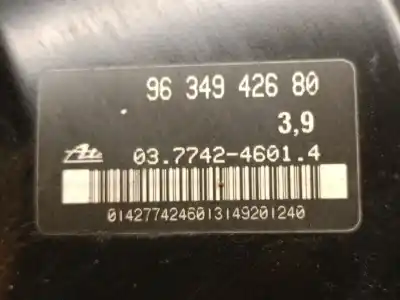 Tweedehands auto-onderdeel rem servo voor peugeot 206 fastback (2a/c) 1.1 i oem iam-referenties 9634942980 03774246014 ate 4535t2